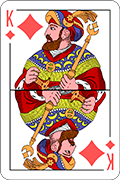 Онлайн гадание на игральных картах «4 Короля: что сейчас делает любимый?»