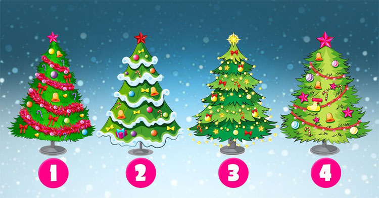 Новогодний тест: выбери елку и узнай, что тебя ждет в следующем году